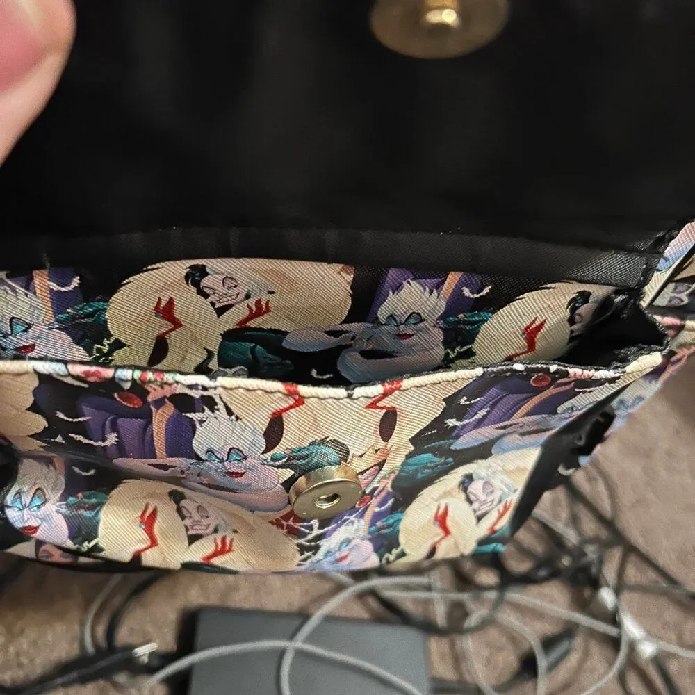 Disney Villains Loungefly Mini Backpack EXCELLENT Condition